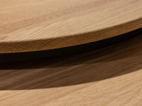 Set 2 Salontafels DENEMARKEN - Eik Bianco Hout 5 Set 2 Salontafels DENEMARKEN - Eik Bianco Hout - Afbeelding 5