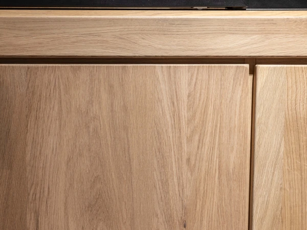 Vitrinekast XXL DENEMARKEN - Eik Bianco Hout 7 Vitrinekast XXL DENEMARKEN - Eik Bianco Hout - Afbeelding 7