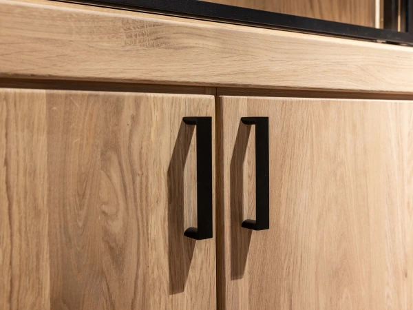 Vitrinekast XXL DENEMARKEN - Eik Bianco Hout 10 Vitrinekast XXL DENEMARKEN - Eik Bianco Hout - Afbeelding 10