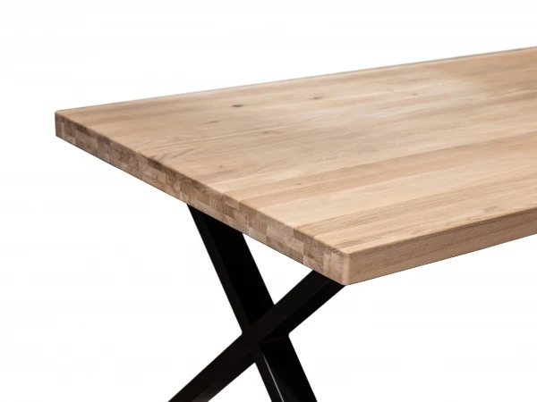 Eetkamertafel DENEMARKEN - Eik Bianco Hout 3 Eetkamertafel DENEMARKEN - Eik Bianco Hout - Afbeelding 3