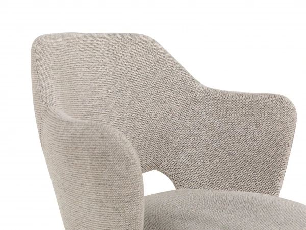 Stoel ELLY - Naturel Beige 6 Stoel ELLY - Naturel Beige - Afbeelding 6