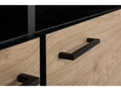 Lage Vitrine ESTHER Incl. Led - Minnesota Oak Natural Hout -Zuiver || RICHMOND Verkoop richter young design esther 48378