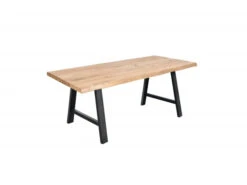 Boomstamtafel FENIX - Hout/zwart Hout