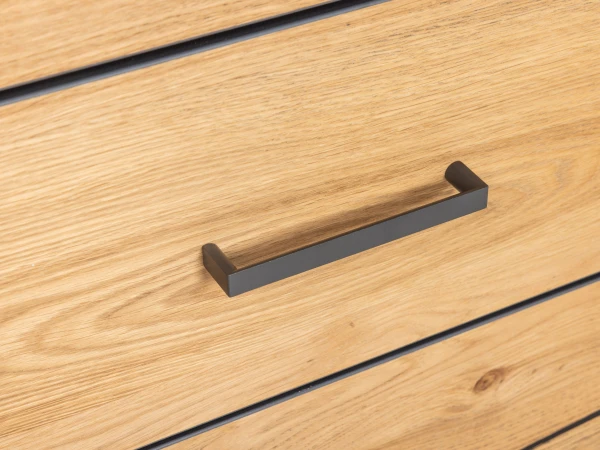 Dressoir FINLAND - Balkeneik Fineer Hout 4 Dressoir FINLAND - Balkeneik Fineer Hout - Afbeelding 4