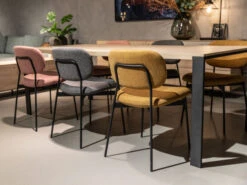 Eetkamerstoel FLOW - Roze Roze -Zuiver || RICHMOND Verkoop richter young design flow 56084 1