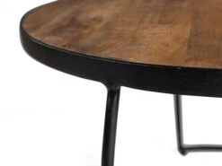 Set Van 2 Bijzettafels LARS - Mangolia Bruin -Zuiver || RICHMOND Verkoop richter young design lars 39967