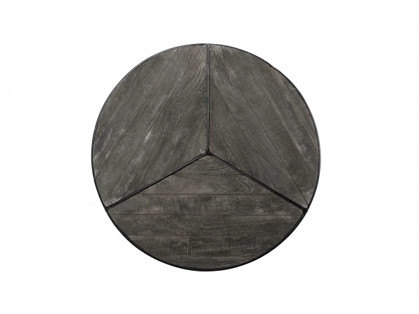 Set Van 2 Bijzettafels LAVEU - Grijs Grijs 6 Set Van 2 Bijzettafels LAVEU - Grijs Grijs - Afbeelding 6