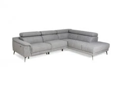 Hoeksalon Met 1 Elektr. Relax LENON - Grijs Grijs