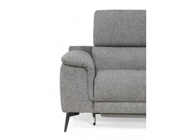 Hoeksalon Met 1 Elektr. Relax LENON - Grijs Grijs 11 Hoeksalon Met 1 Elektr. Relax LENON - Grijs Grijs - Afbeelding 11