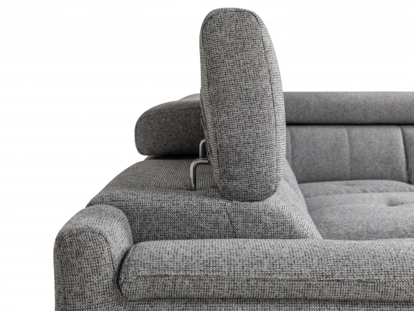 Hoeksalon Met 1 Elektr. Relax LENON - Grijs Grijs 12 Hoeksalon Met 1 Elektr. Relax LENON - Grijs Grijs - Afbeelding 12