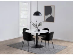 Eetkamerstoel LOUISE - Zwart Zwart -Zuiver || RICHMOND Verkoop richter young design louise 41172