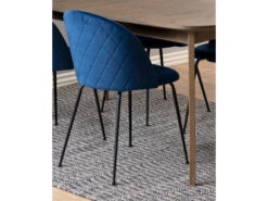 Eetkamerstoel LOUISE - Donkerblauw Blauw 15 Eetkamerstoel LOUISE - Donkerblauw Blauw -Zuiver || RICHMOND Verkoop richter young design louise 41183
