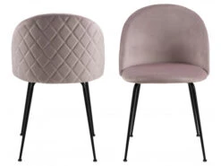 Eetkamerstoel LOUISE - Oudroze Roze -Zuiver || RICHMOND Verkoop richter young design louise 41198