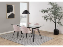 Eetkamerstoel LOUISE - Donkerblauw Blauw 23 Eetkamerstoel LOUISE - Donkerblauw Blauw -Zuiver || RICHMOND Verkoop richter young design louise 41206 1