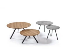 Set Van 2 Salontafels - Eik Look Hout 9 Set Van 2 Salontafels - Eik Look Hout -Zuiver || RICHMOND Verkoop richter young design mct 348 349 set 22330