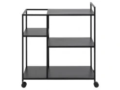 Serveertrolley NEWCASTLE- Zwart Zwart -Zuiver || RICHMOND Verkoop richter young design newcastle 60138