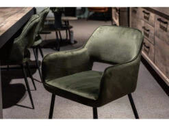 Eetkamerstoel RANJA - Olive Green Groen 23 Eetkamerstoel RANJA - Olive Green Groen -Zuiver || RICHMOND Verkoop richter young design ranja 47515