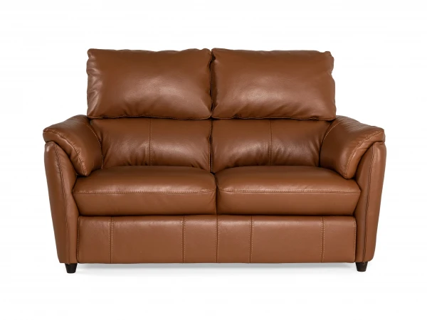 2-zit - Cognac Leder Cognac 2 2-zit - Cognac Leder Cognac - Afbeelding 2