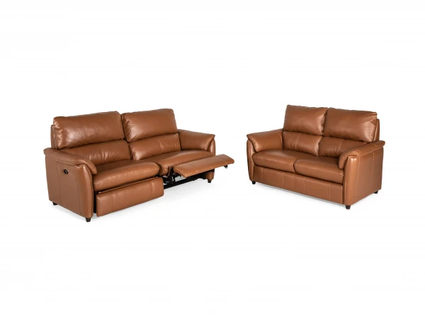 2-zit - Cognac Leder Cognac 11 2-zit - Cognac Leder Cognac - Afbeelding 11