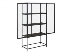 Vitrine SEAFORD - Zwart/metaal Zwart 7 Vitrine SEAFORD - Zwart/metaal Zwart -Zuiver || RICHMOND Verkoop richter young design seaford 34869