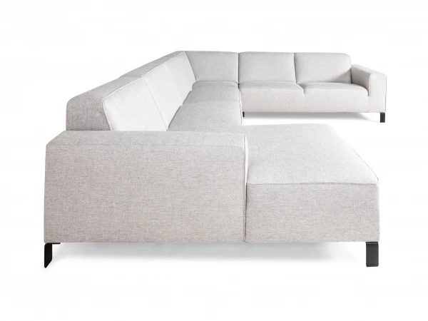 Hoeksalon SERINO - Lichtgrijs Lichtgrijs 4 Hoeksalon SERINO - Lichtgrijs Lichtgrijs - Afbeelding 4