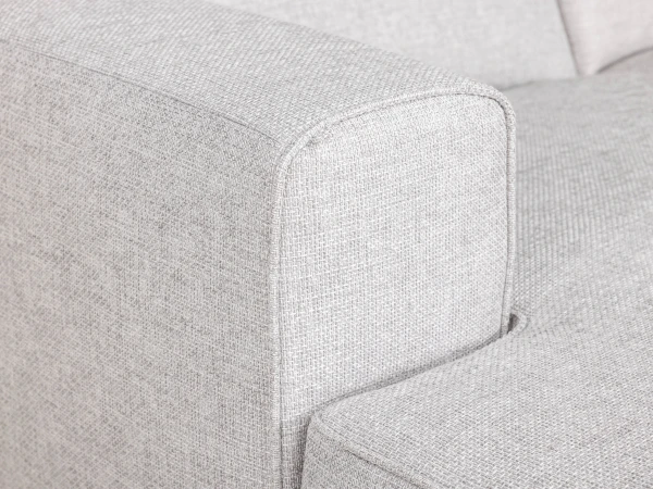 Hoeksalon SERINO - Lichtgrijs Lichtgrijs 9 Hoeksalon SERINO - Lichtgrijs Lichtgrijs - Afbeelding 9