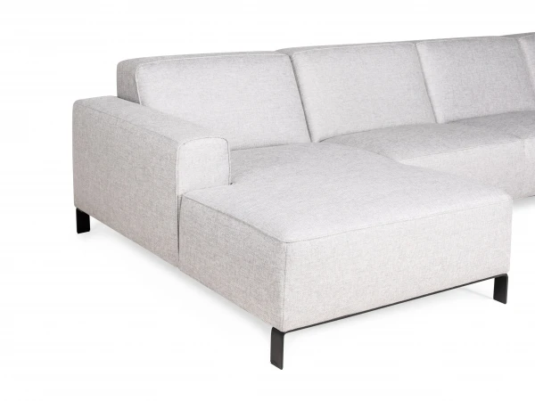 Hoeksalon SERINO - Lichtgrijs Lichtgrijs 16 Hoeksalon SERINO - Lichtgrijs Lichtgrijs - Afbeelding 16