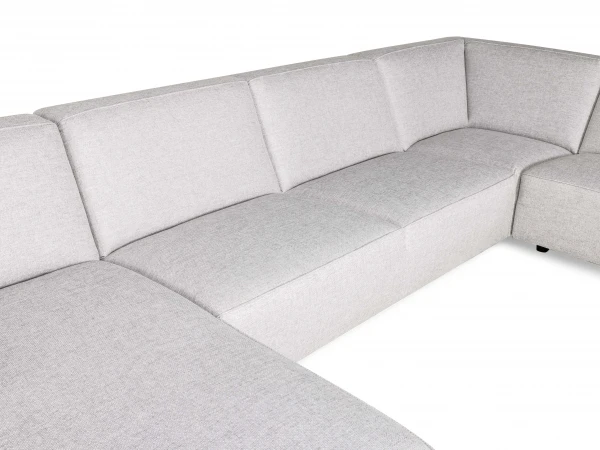 Hoeksalon SERINO - Lichtgrijs Lichtgrijs 17 Hoeksalon SERINO - Lichtgrijs Lichtgrijs - Afbeelding 17