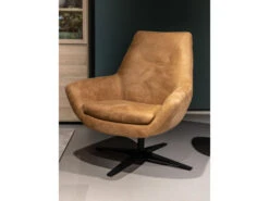 Draaifauteuil SHOUT LOW - Bull Caramel Bruin -Zuiver || RICHMOND Verkoop richter young design shout 65250
