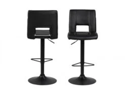 Barstoel SILVIA - Zwart Zwart
