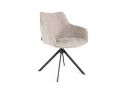 Eetkamerstoel TUSCANY - Light Taupe Taupe