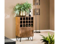 Wijnkast TWEAK - Massief Mango Zandkleur Hout -Zuiver || RICHMOND Verkoop richter young design tweak 58961