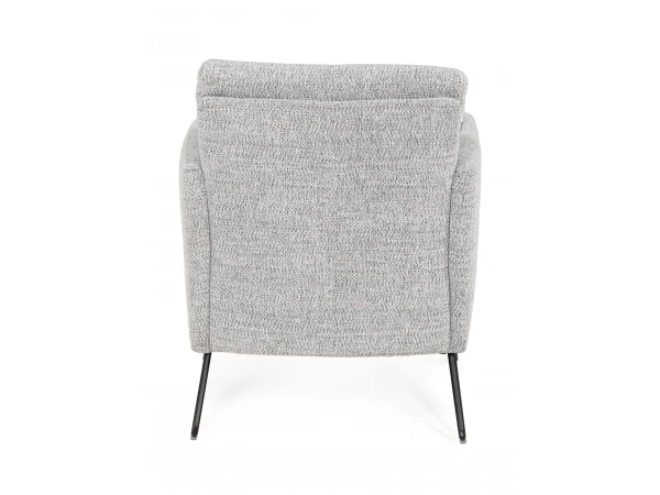 Fauteuil ALVA - Tivoli Ethno Grijs 5 Fauteuil ALVA - Tivoli Ethno Grijs - Afbeelding 5