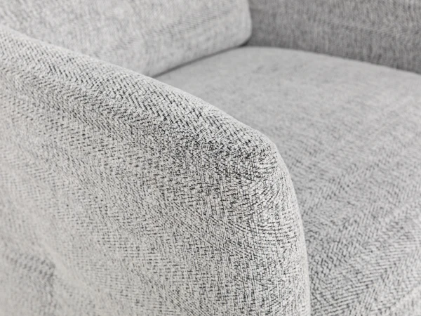 Fauteuil ALVA - Tivoli Ethno Grijs 7 Fauteuil ALVA - Tivoli Ethno Grijs - Afbeelding 7