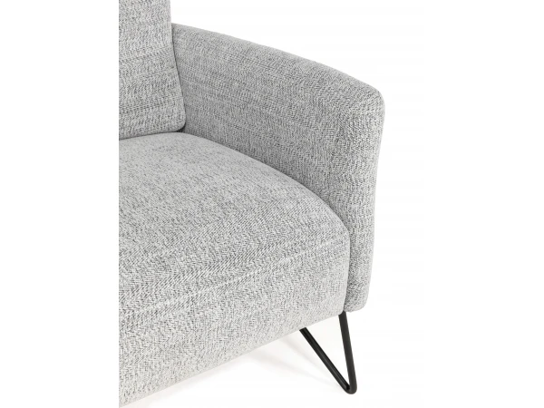 Fauteuil ALVA - Tivoli Ethno Grijs 10 Fauteuil ALVA - Tivoli Ethno Grijs - Afbeelding 10