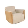 Fauteuil ALVA - Beige Beige