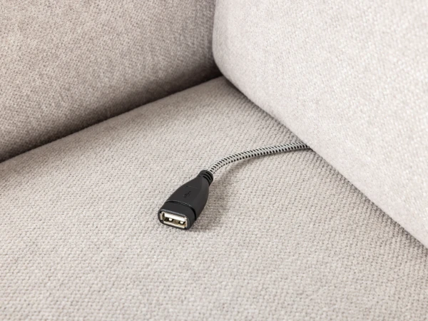 2,5-zit Met Elektr. Relaxen DAVIS - Beige Beige 8 2,5-zit Met Elektr. Relaxen DAVIS - Beige Beige - Afbeelding 8