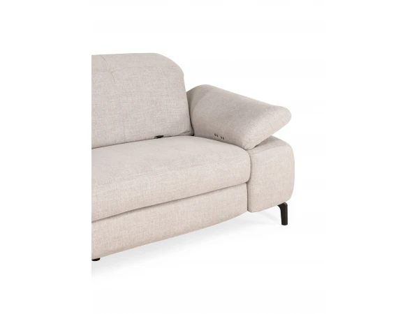 2,5-zit Met Elektr. Relaxen DAVIS - Beige Beige 14 2,5-zit Met Elektr. Relaxen DAVIS - Beige Beige - Afbeelding 14