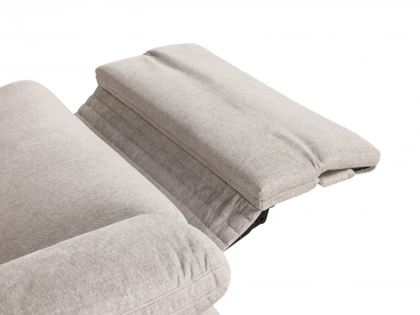 2,5-zit Met Elektr. Relaxen DAVIS - Beige Beige 15 2,5-zit Met Elektr. Relaxen DAVIS - Beige Beige - Afbeelding 15