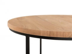 Bijzettafel ISAK - Eik Naturel/zwart Metaal Hout -Zuiver || RICHMOND Verkoop studio puro isak 48951