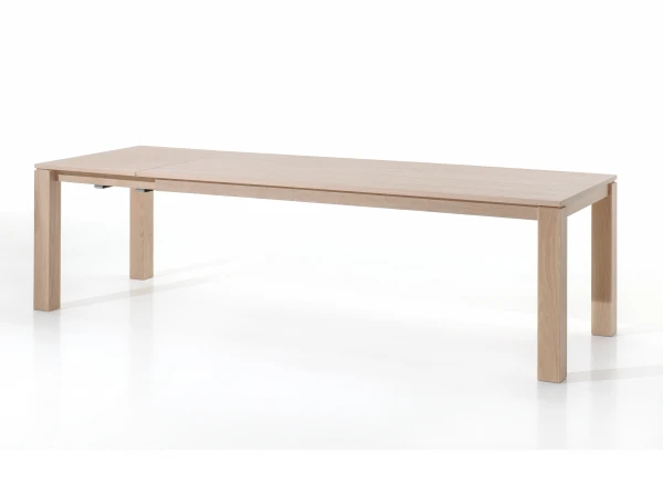 Verlengbare Eetkamertafel ZEN - Smoked Oak Hout 2 Verlengbare Eetkamertafel ZEN - Smoked Oak Hout - Afbeelding 2