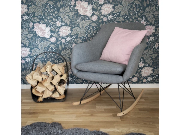 Schommelstoel EMMA - Geel Geel 4 Schommelstoel EMMA - Geel Geel - Afbeelding 4