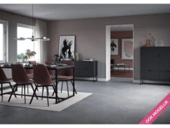 Eetkamertafel LIPP - Shadow Black Zwart 11 Eetkamertafel LIPP - Shadow Black Zwart -Zuiver || RICHMOND Verkoop tenzo lipp 46371