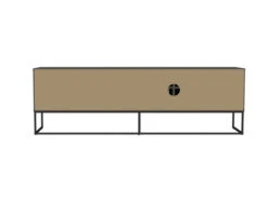 Tv-meubel LIPP 3 Deuren - Shadow Black Zwart -Zuiver || RICHMOND Verkoop tenzo lipp 53510