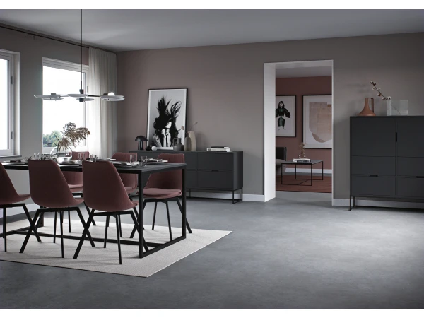 Eetkamertafel LIPP - Shadow Black Zwart 2 Eetkamertafel LIPP - Shadow Black Zwart - Afbeelding 2