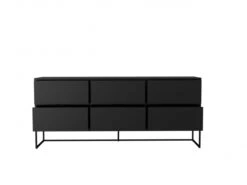 Dressoir LIPP 6 Laden - Shadow Black Zwart -Zuiver || RICHMOND Verkoop tenzo lipp 54380