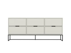 Dressoir LIPP 6 Laden - Cotton White Wit