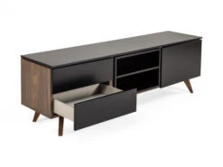 TV-kast PLAIN - Zwart/Walnoot Zwart -Zuiver || RICHMOND Verkoop tenzo plain 68740