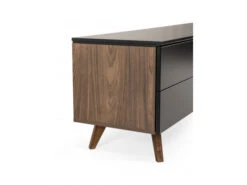 TV-kast PLAIN - Zwart/Walnoot Zwart -Zuiver || RICHMOND Verkoop tenzo plain 68746