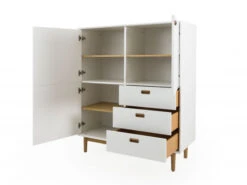 Barkast SVEA - Wit/Eik Wit -Zuiver || RICHMOND Verkoop tenzo svea 24421